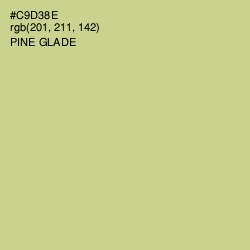 #C9D38E - Pine Glade Color Image